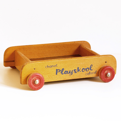 Jouet chariot vintage playskool