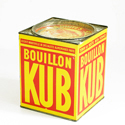 Boite ancienne "bouillon Kub"