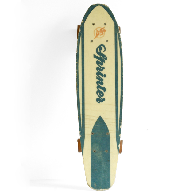 skateboard vintage fiberglass