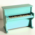 piano jouet enfant bleu des années 50